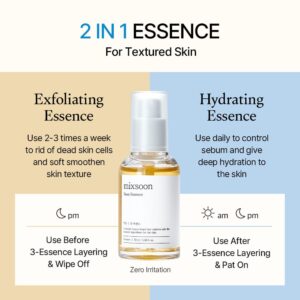 mixsoon Bean Essence Exfoliating Hydrating Korean Skin Care Glass skin Hyaluronic Acid Serum (1.6 Fl Oz (Pack of 1)) - Image 4