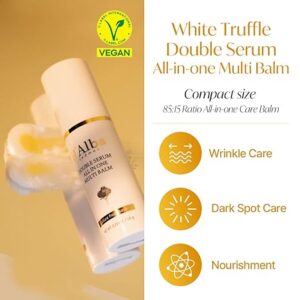 d'alba Piedmont White Truffle Vegan Holiday Gift Set, First Aromatic Spray Serum & All In One Multi Balm, Suitable for All Skin Types, Perfect for Christmas Gift, Stocking Stuffers - Image 4
