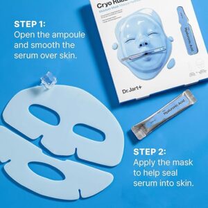 Dr.Jart+ Cryo Rubber Face Mask with Moisturizing Hyaluronic Acid | Korean Skin Care, 1 Pack - Image 4