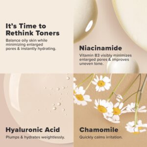 Paula's Choice SKIN BALANCING Pore-Reducing Face Toner for Combination and Oily Skin, Minimizes Large Pores, Controls Oil & Shine, Hydrates & Replenishes, Suitable for Acne-Prone Skin - Image 3