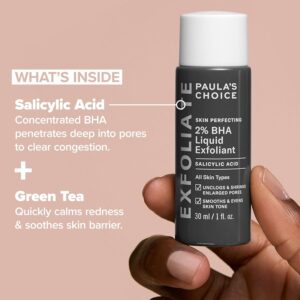 Paula's Choice SKIN PERFECTING 2% BHA Liquid Salicylic Acid Exfoliant-Facial Exfoliant for Blackheads, Enlarged Pores, Wrinkles & Fine Lines - Image 3