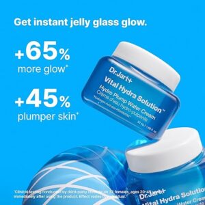Dr.Jart+ Vital Hydra Solution Water Cream Glow Hydrating Face Moisturizer with Hyaluronic Acid | Korean Skin Care, 1.69 Fl Oz - Image 3