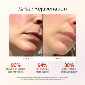 Solawave Wand Skin Therapy Activating Serum | Hyaluronic Acid and Peptides | Enhance Skincare Device Results | Hydrating Microcurrent Galvanic Current | Wrinkle Smoothing - Image 3