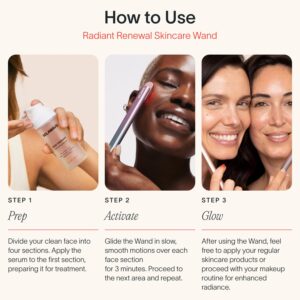 Solawave Wand Skin Therapy Activating Serum | Hyaluronic Acid and Peptides | Enhance Skincare Device Results | Hydrating Microcurrent Galvanic Current | Wrinkle Smoothing - Image 4